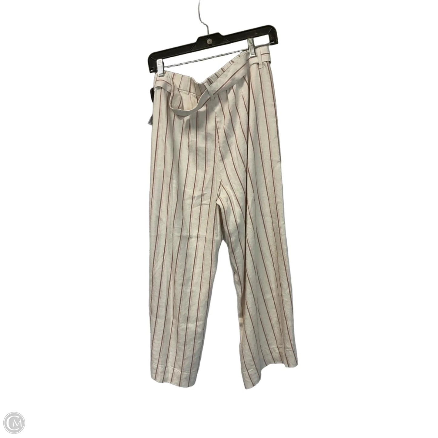 Pants Linen By J. Jill In Striped Pattern, Size: M
