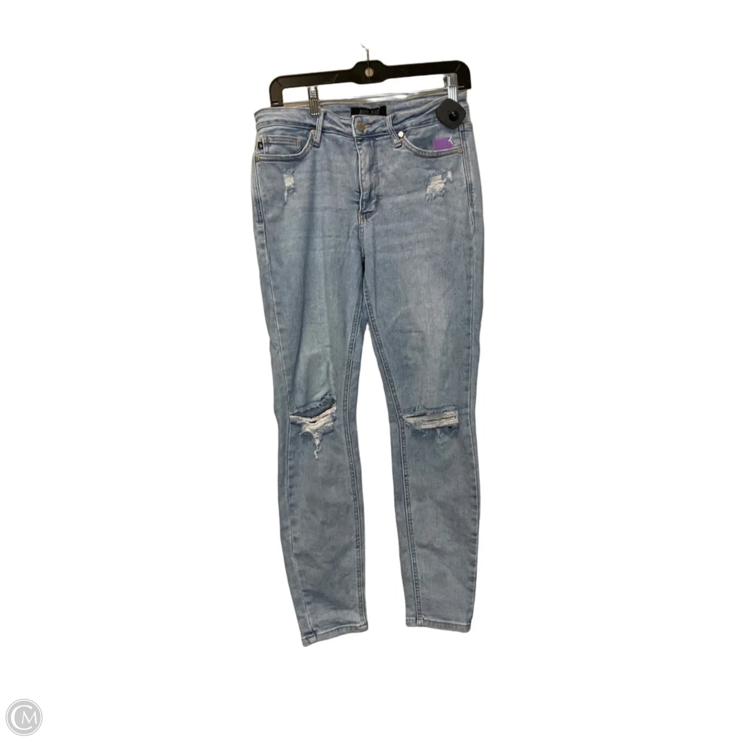 Jeans Skinny By Judy Blue In Blue Denim, Size: 6