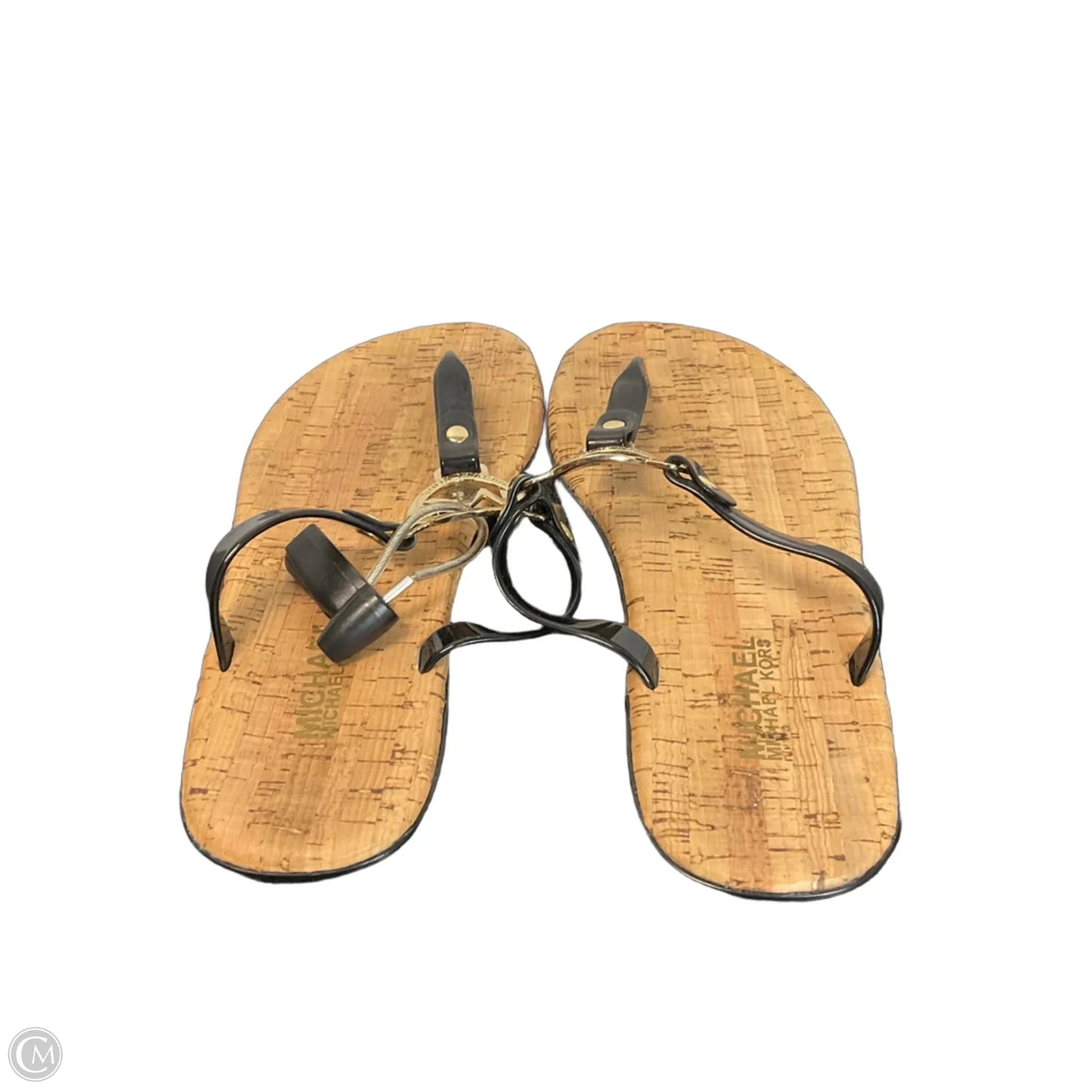 Sandals Designer By Michael Kors In Black, Size: 6