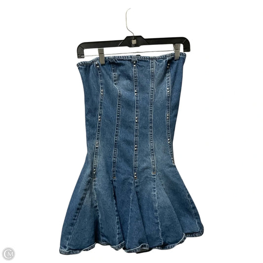 Dress Casual Short By Wild Fable In Blue Denim, Size: Xs