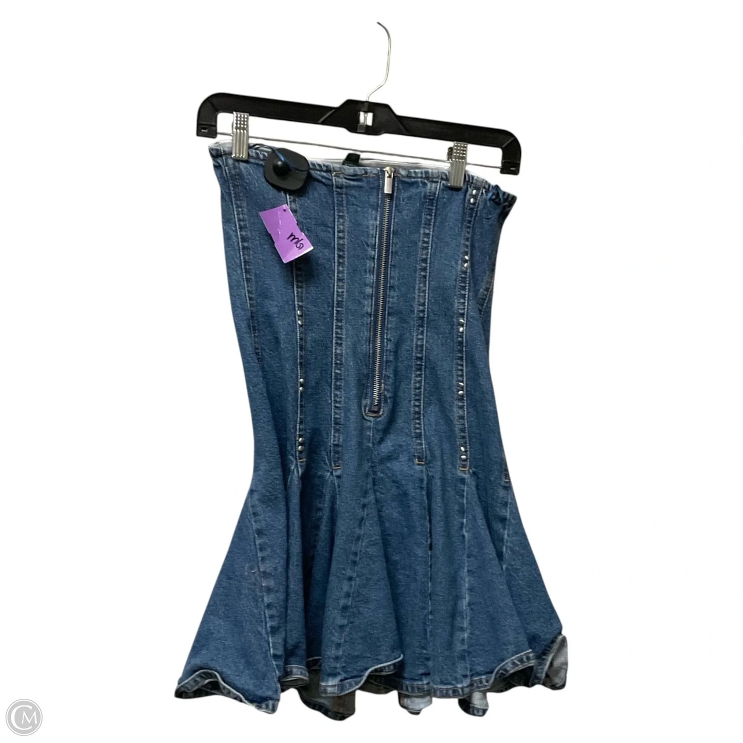 Dress Casual Short By Wild Fable In Blue Denim, Size: Xs