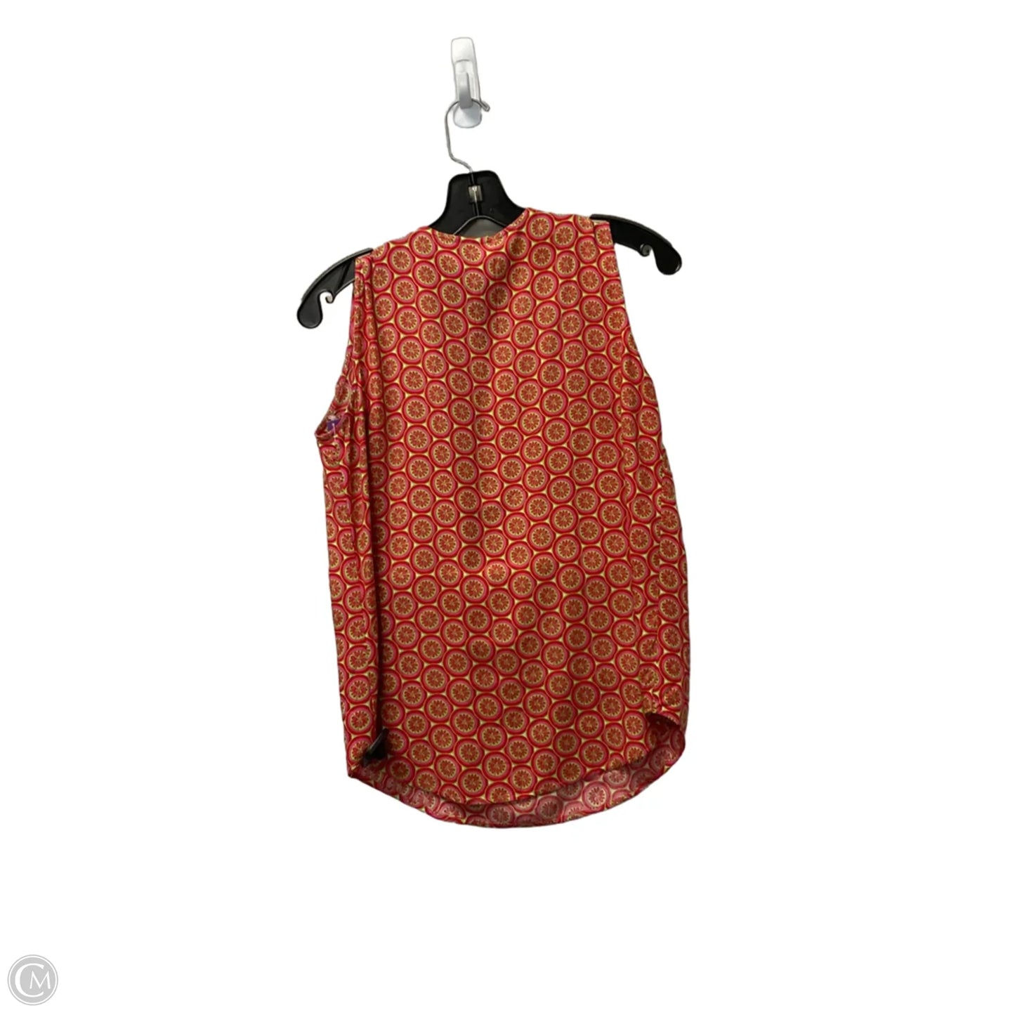 Top Sleeveless By Escapada Living In Red, Size: Xs