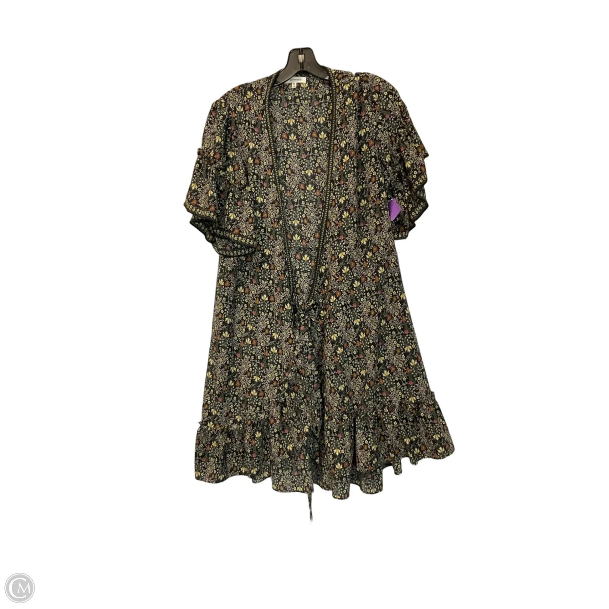max studio short sleeve dress Max Studio Short Sleeve Button Front Midi Dress