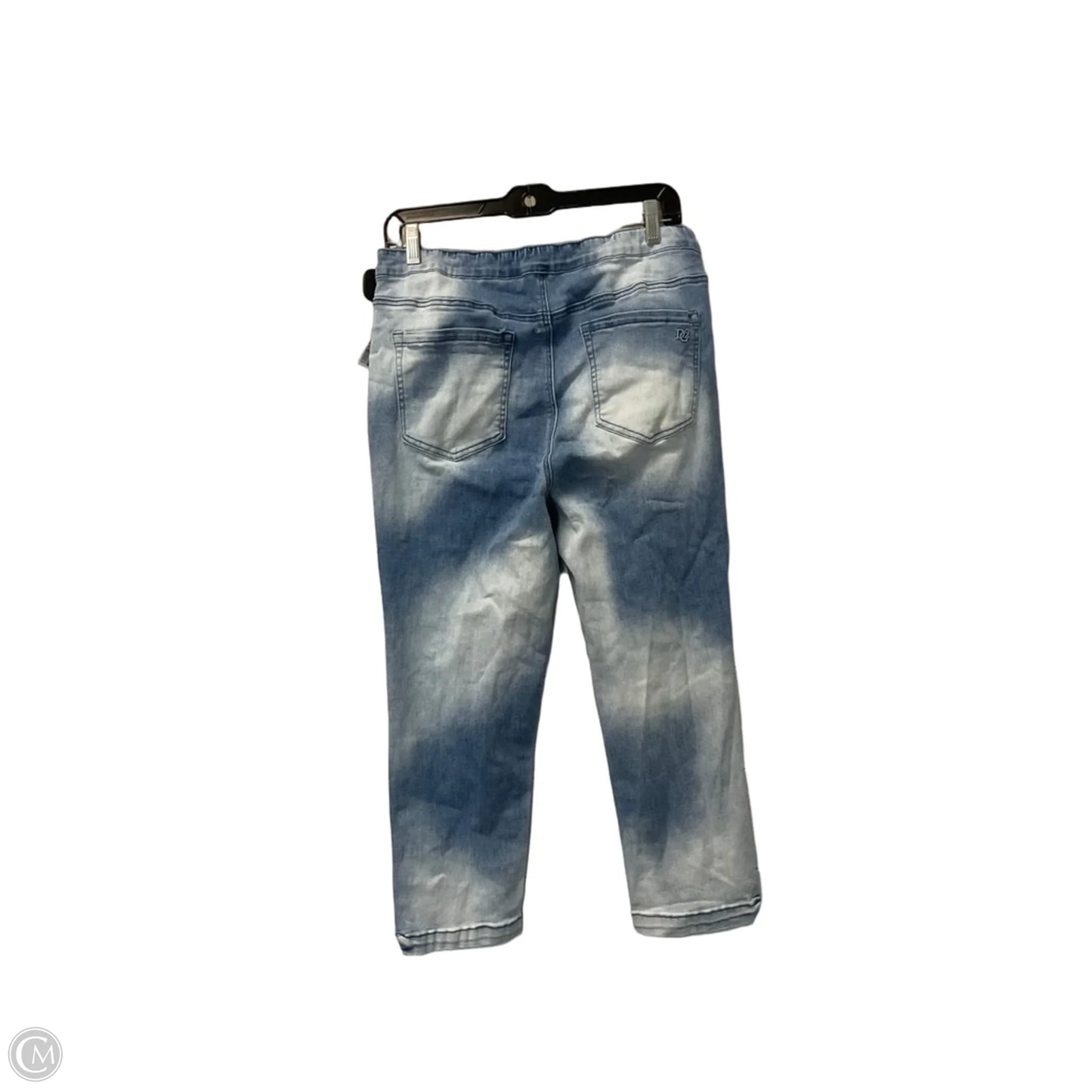 Jeans Skinny By Dg2 In Blue Denim, Size: L