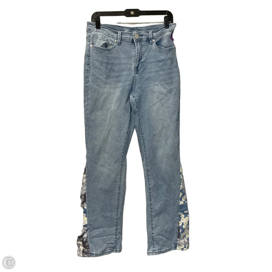 Jeans Straight By Dg2 In Blue Denim, Size: 12