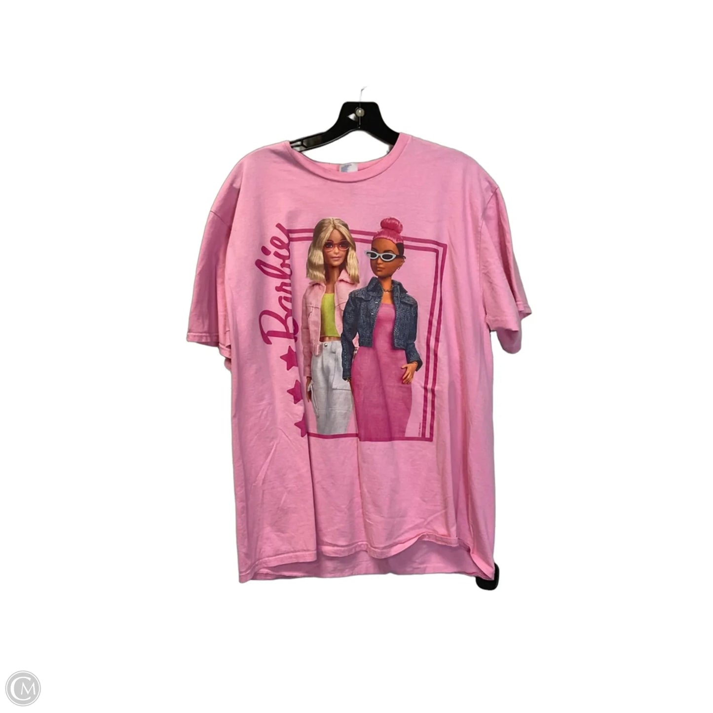 Top Short Sleeve Basic By Clothes Mentor In Pink, Size: Xl