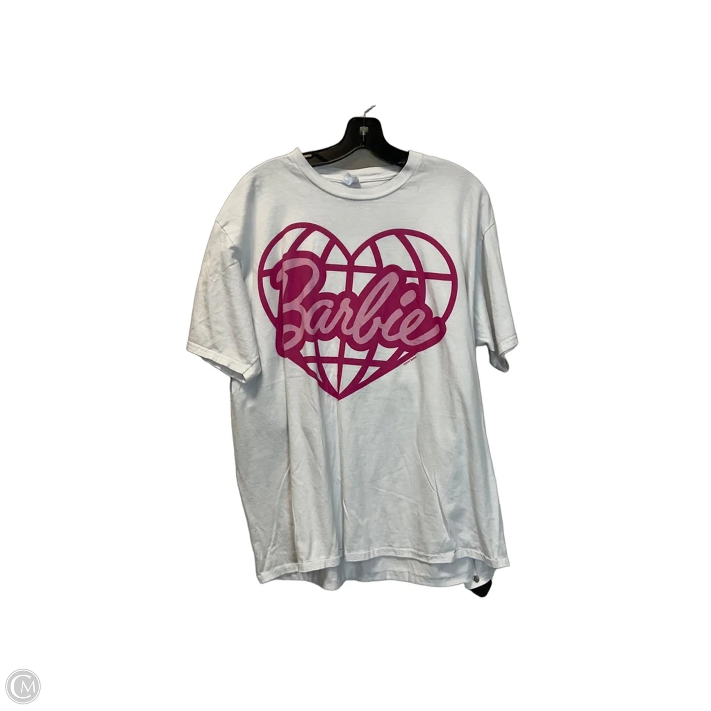 Top Short Sleeve Basic By Clothes Mentor In White, Size: Xl