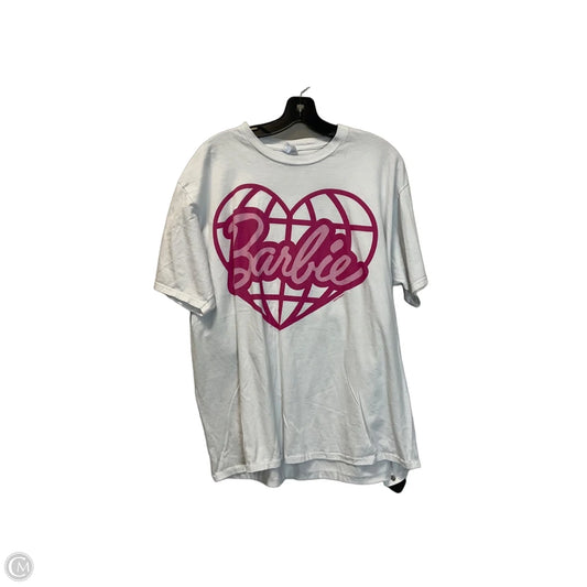 Top Short Sleeve Basic By Clothes Mentor In White, Size: Xl