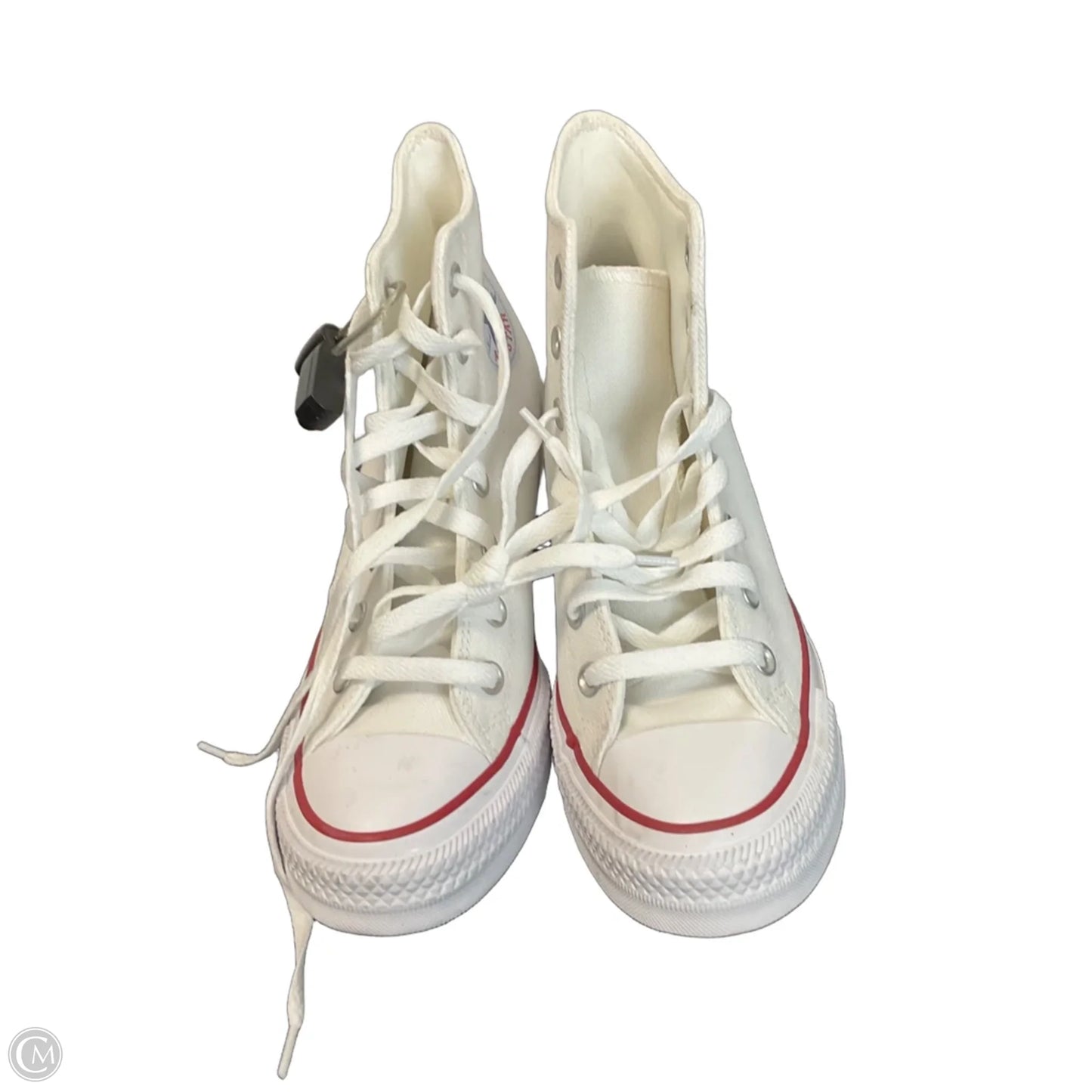 Shoes Sneakers Platform By Converse In White, Size: 7.5