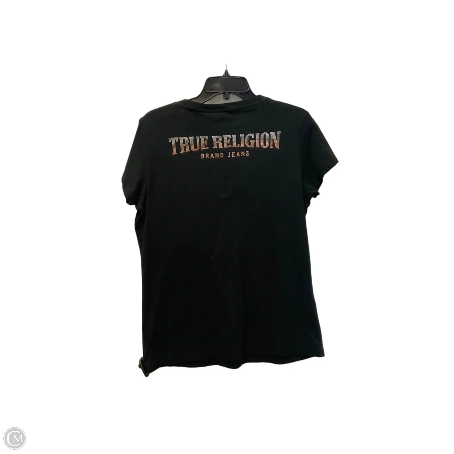 Top Short Sleeve Basic By True Religion In Black, Size: Xl