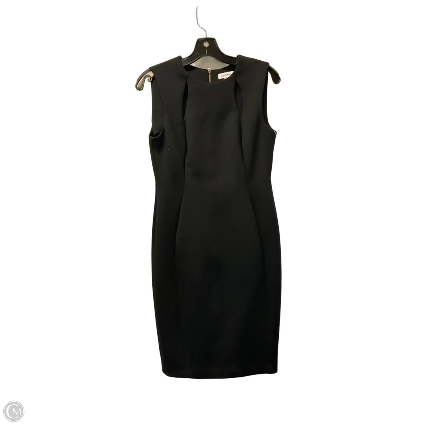 Dress Work By Calvin Klein In Black, Size: 6