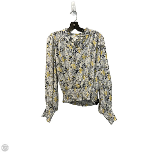 Top Long Sleeve By Rachel Zoe In Floral Print, Size: S