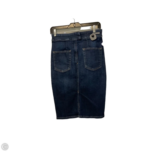 Skirt Midi By Citizens Of Humanity In Blue Denim, Size: 4