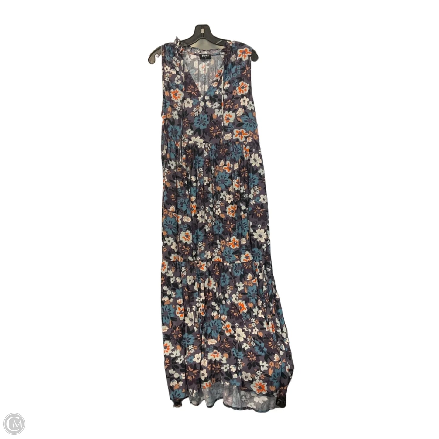 Dress Casual Maxi By Storia In Floral Print, Size: M