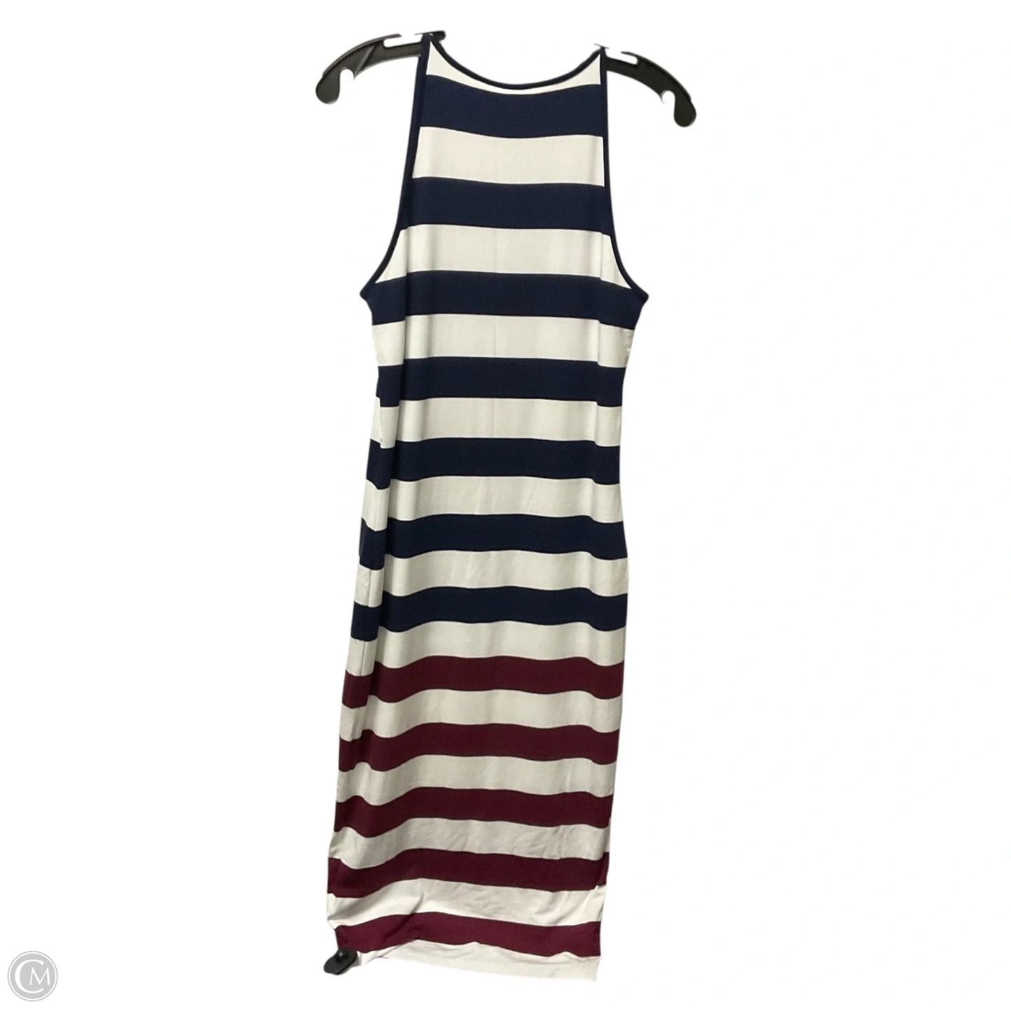 Dress Casual Maxi By Ted Baker In Striped Pattern, Size: 2