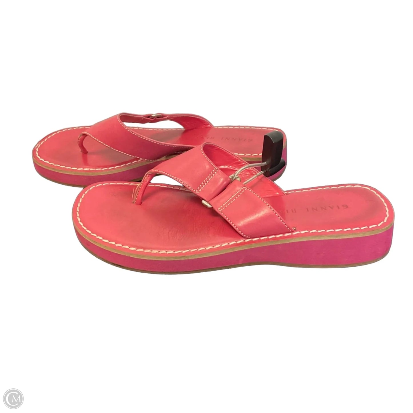 Sandals Flip Flops By Gianni Bini In Pink, Size: 9.5