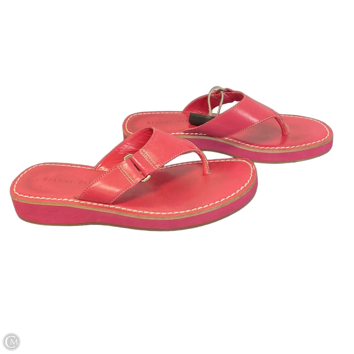 Sandals Flip Flops By Gianni Bini In Pink, Size: 9.5