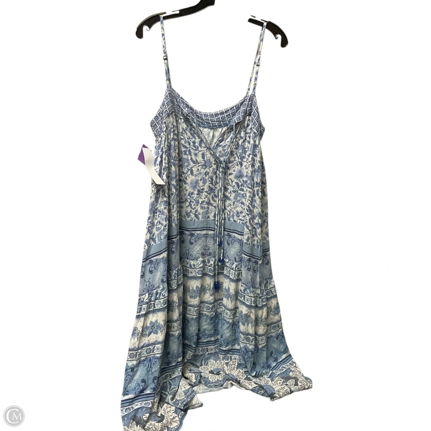 Dress Casual Maxi By Farm Rio In Blue, Size: M