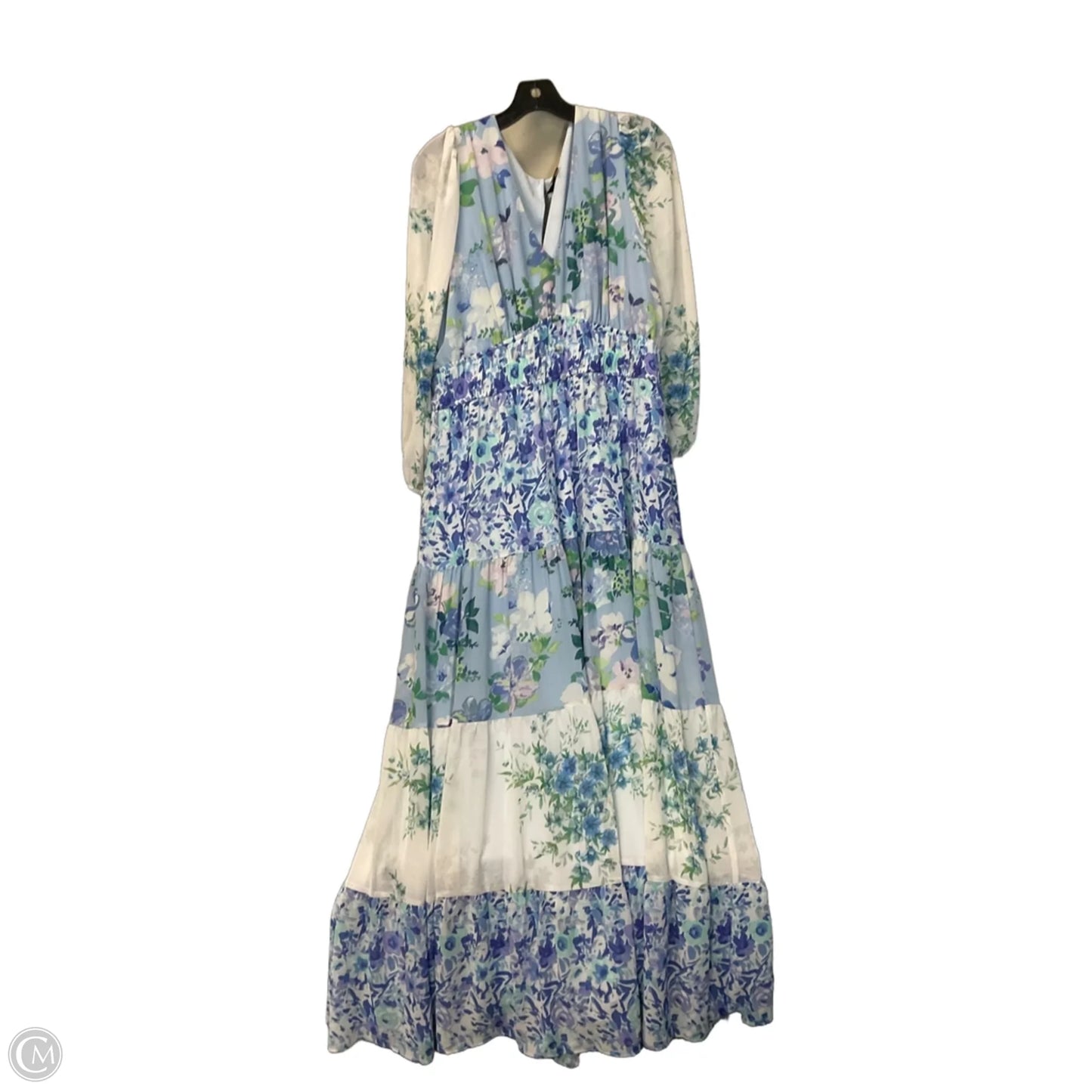 Dress Casual Maxi By Clothes Mentor In Floral Print, Size: 16