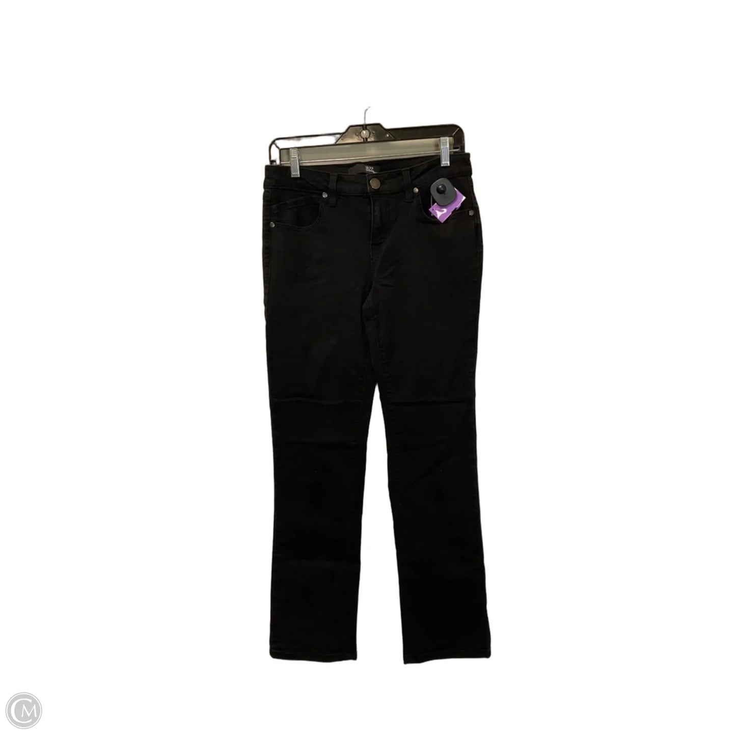 Jeans Skinny By 1822 Denim In Black Denim, Size: 6