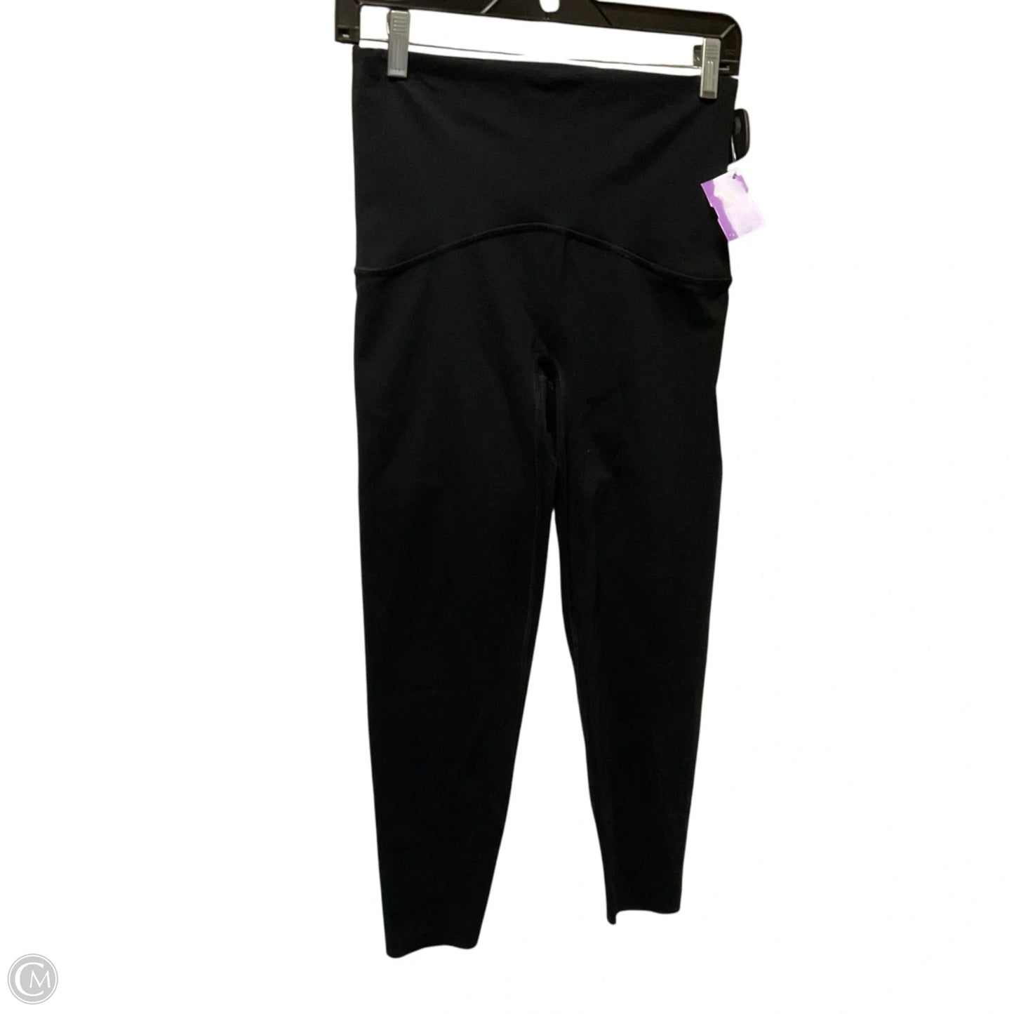 Athletic Leggings By Spanx In Black, Size: M