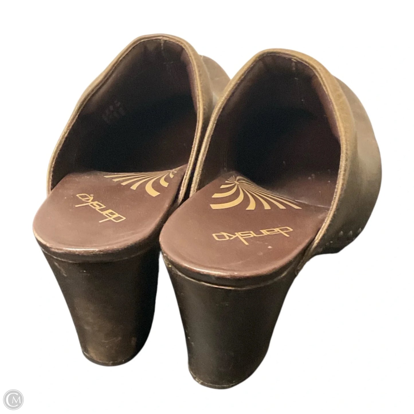 Shoes Heels Block By Dansko In Brown, Size: 8.5