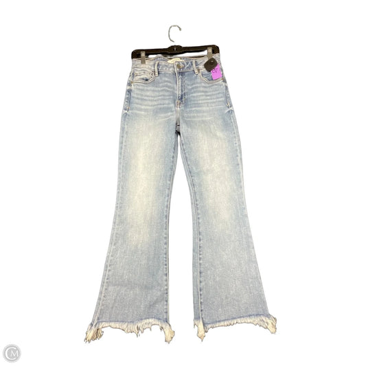 Jeans Flared By Hidden In Blue Denim, Size: 4