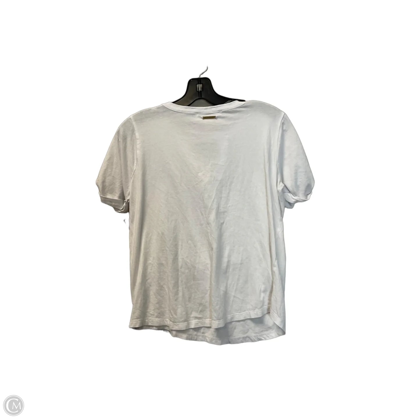 Top Short Sleeve Basic By Michael By Michael Kors In White, Size: S