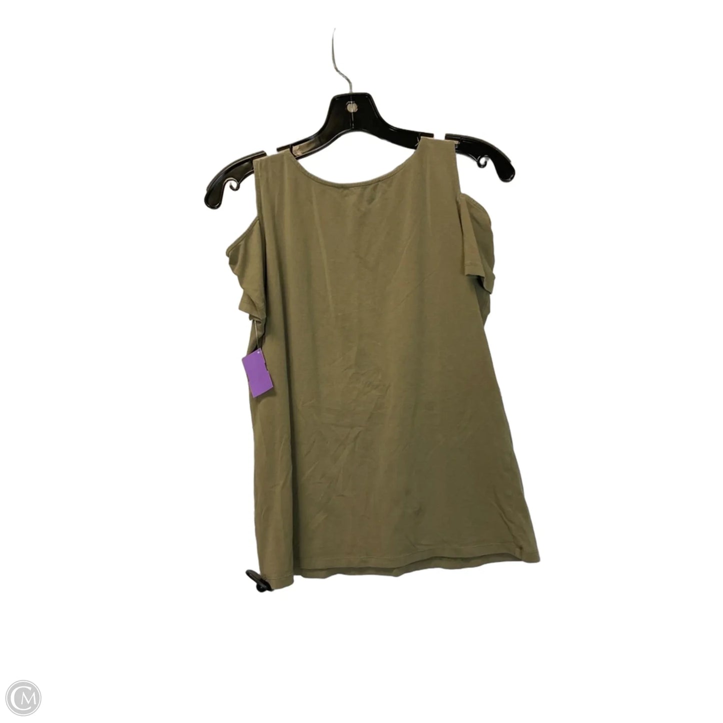 Top Short Sleeve Basic By Michael By Michael Kors In Green, Size: S