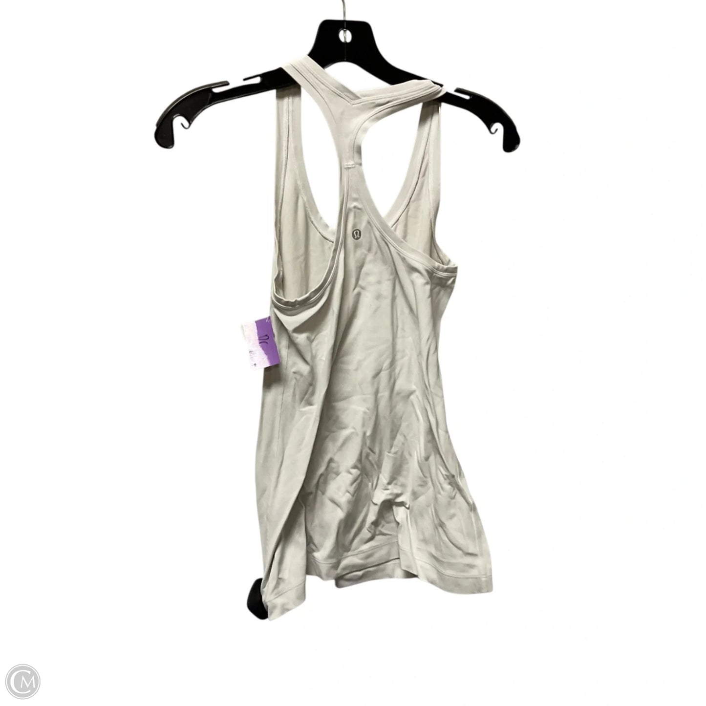 Athletic Tank Top By Lululemon In White, Size: S