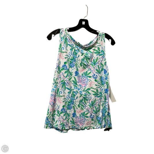 Top Sleeveless Designer By Lilly Pulitzer In White, Size: Xl