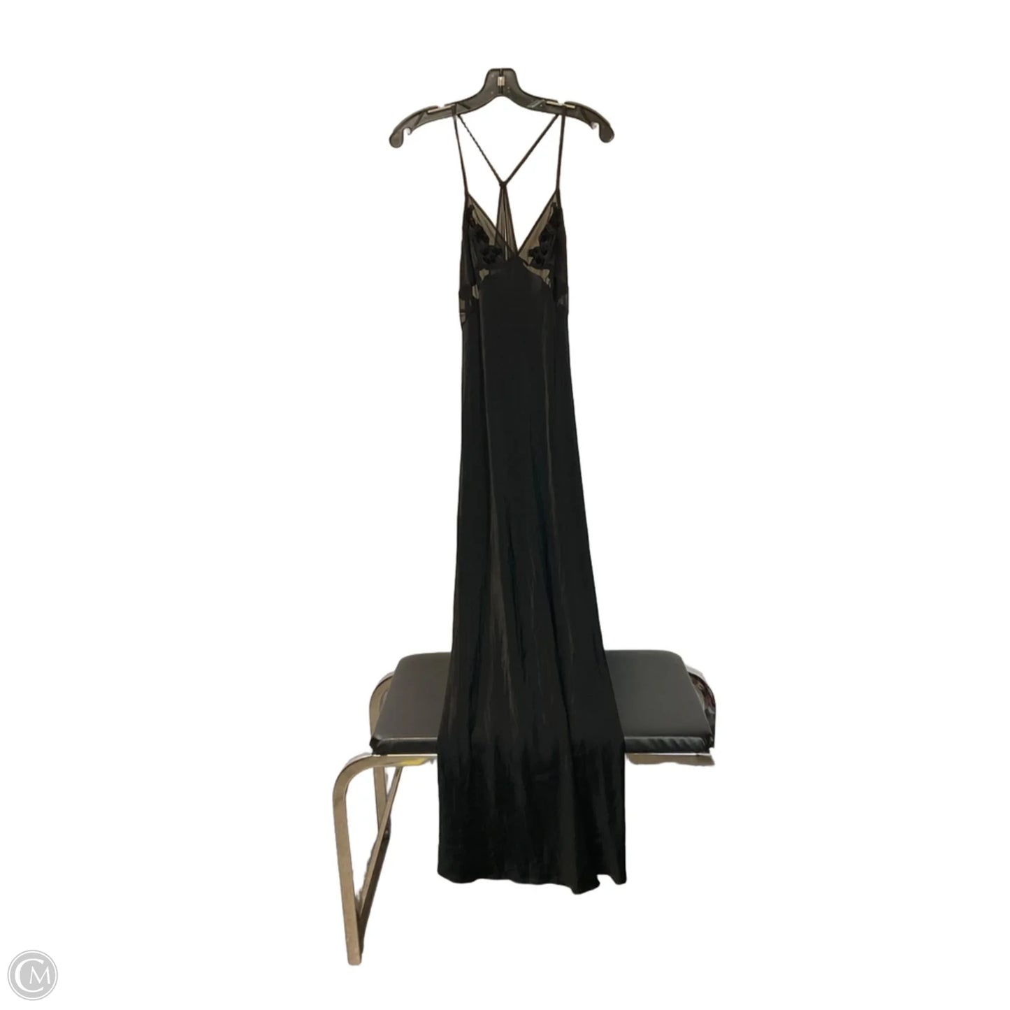 Dress Party Long By Zara In Black, Size: M