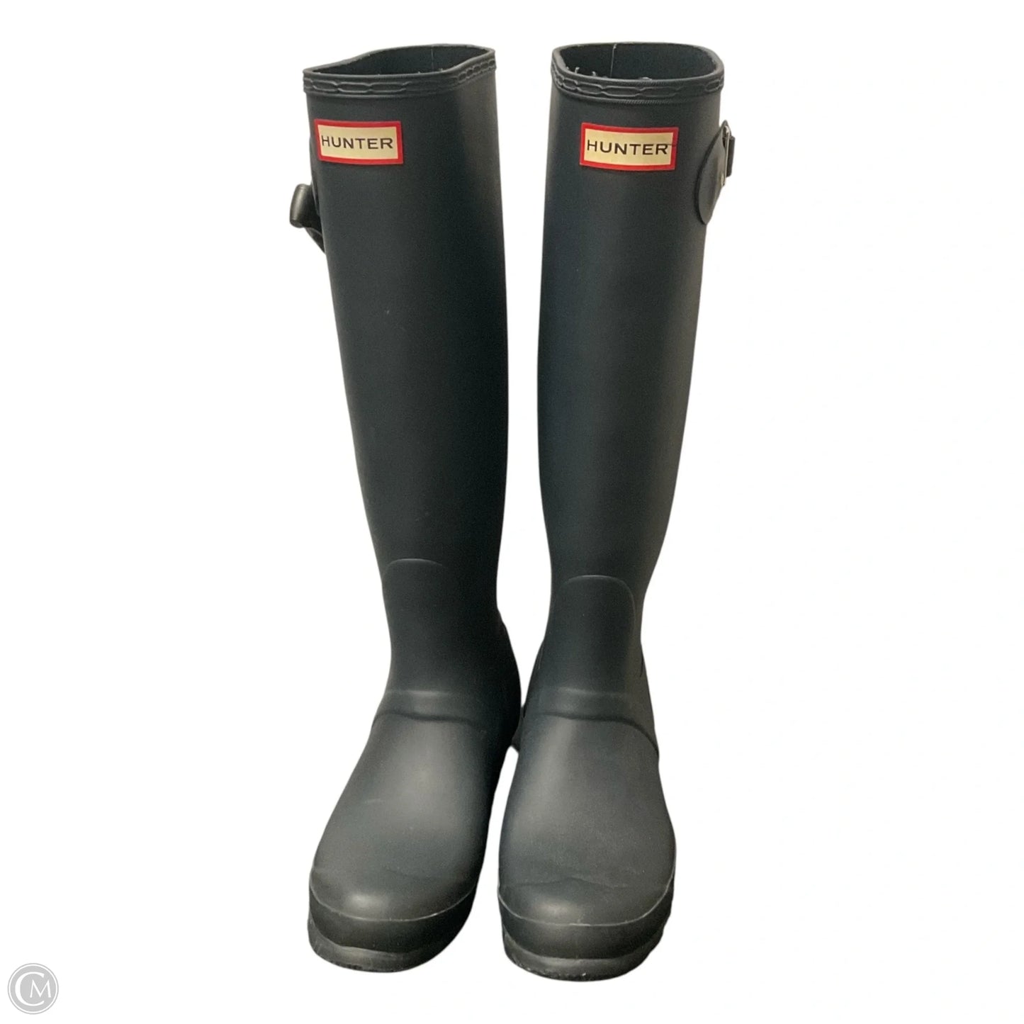 Boots Rain By Hunter In Blue, Size: 8