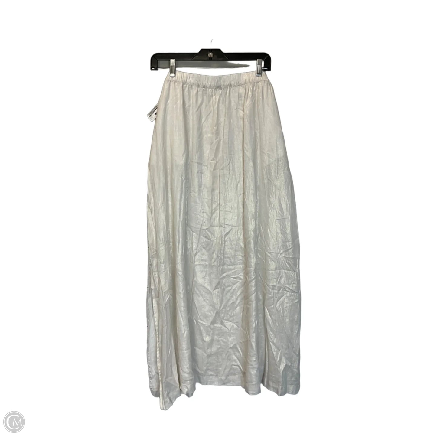 Skirt Maxi By C And C In Cream, Size: L