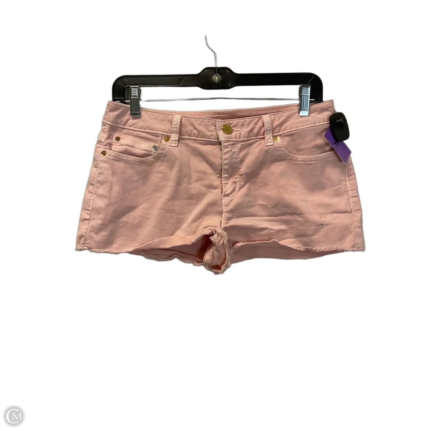 Shorts By Michael By Michael Kors In Pink Denim, Size: 4
