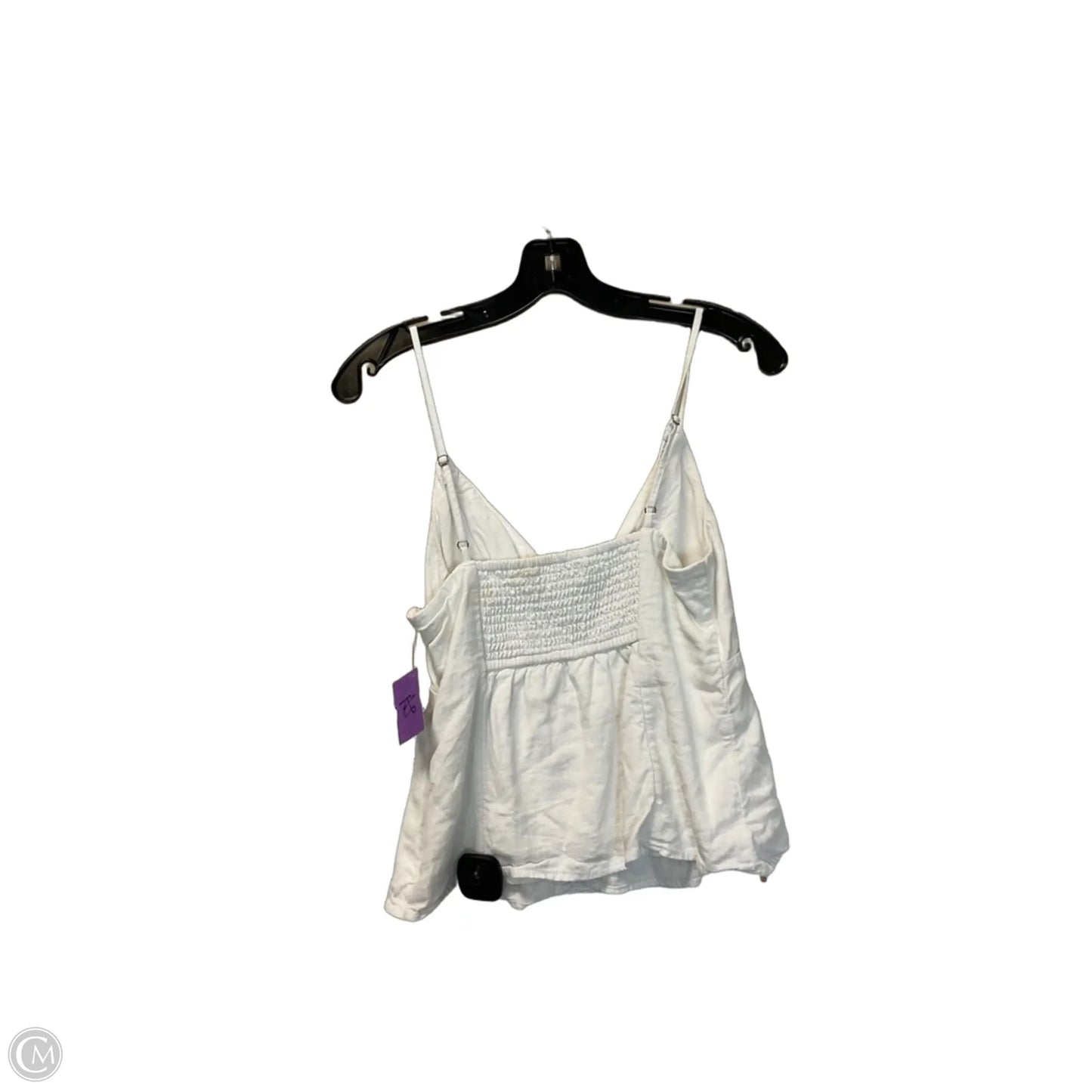 Top Sleeveless By Abercrombie And Fitch In White, Size: S