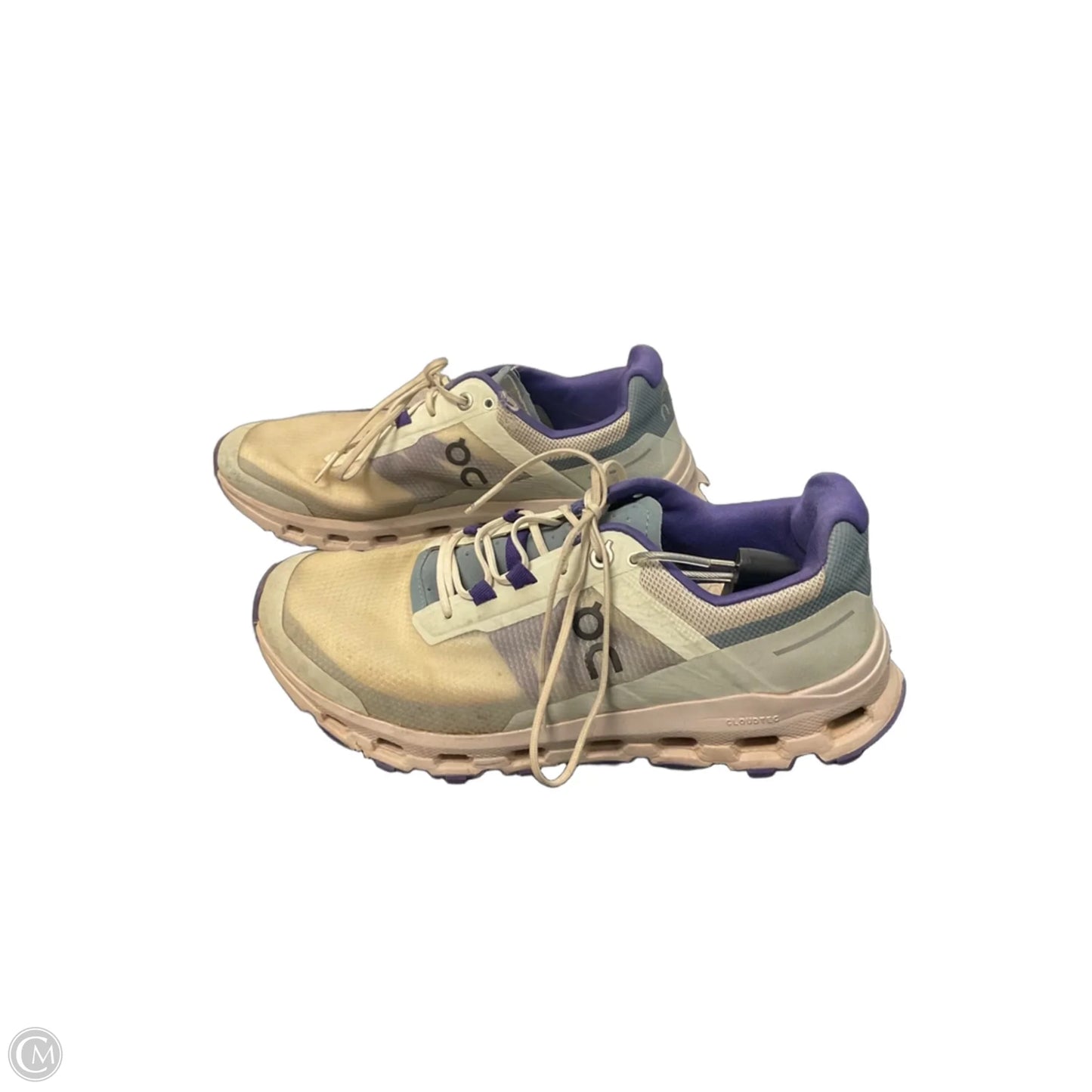 Shoes Athletic By On In Cream, Size: 7.5