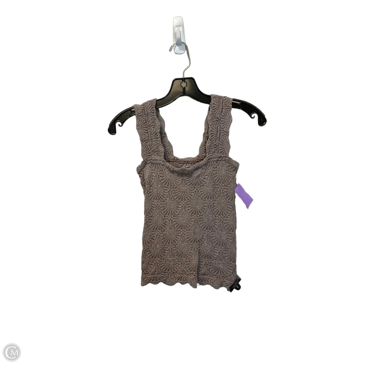 Top Sleeveless By Free People In Tan, Size: M