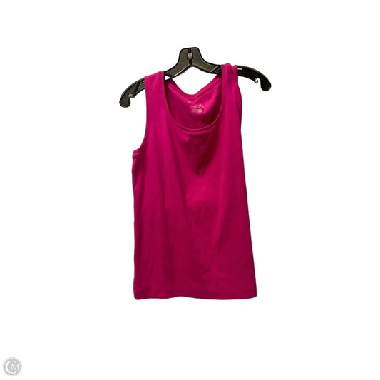 Top Sleeveless Basic By Chicos In Pink, Size: M