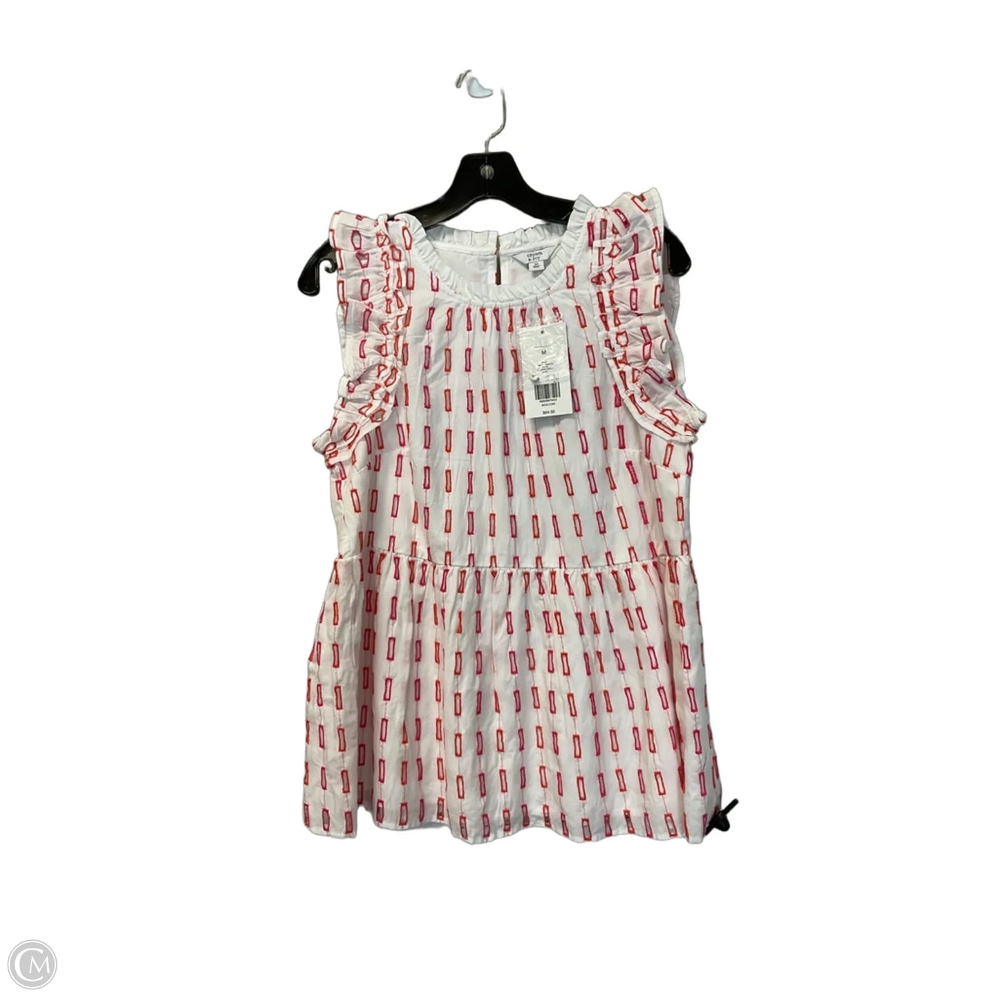 Top Sleeveless By Crown And Ivy In White, Size: M