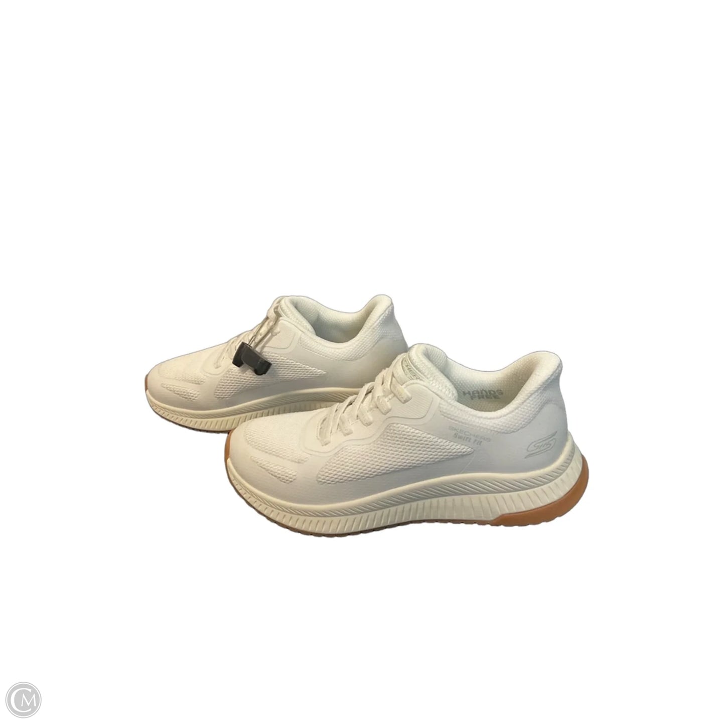 Shoes Athletic By Skechers In White, Size: 6.5