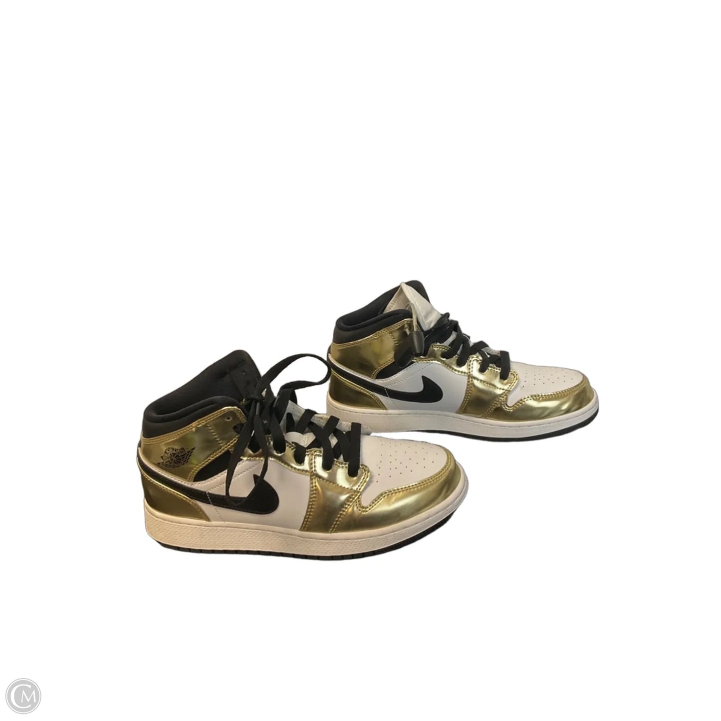 Shoes Athletic By Nike In Gold, Size: 6.5