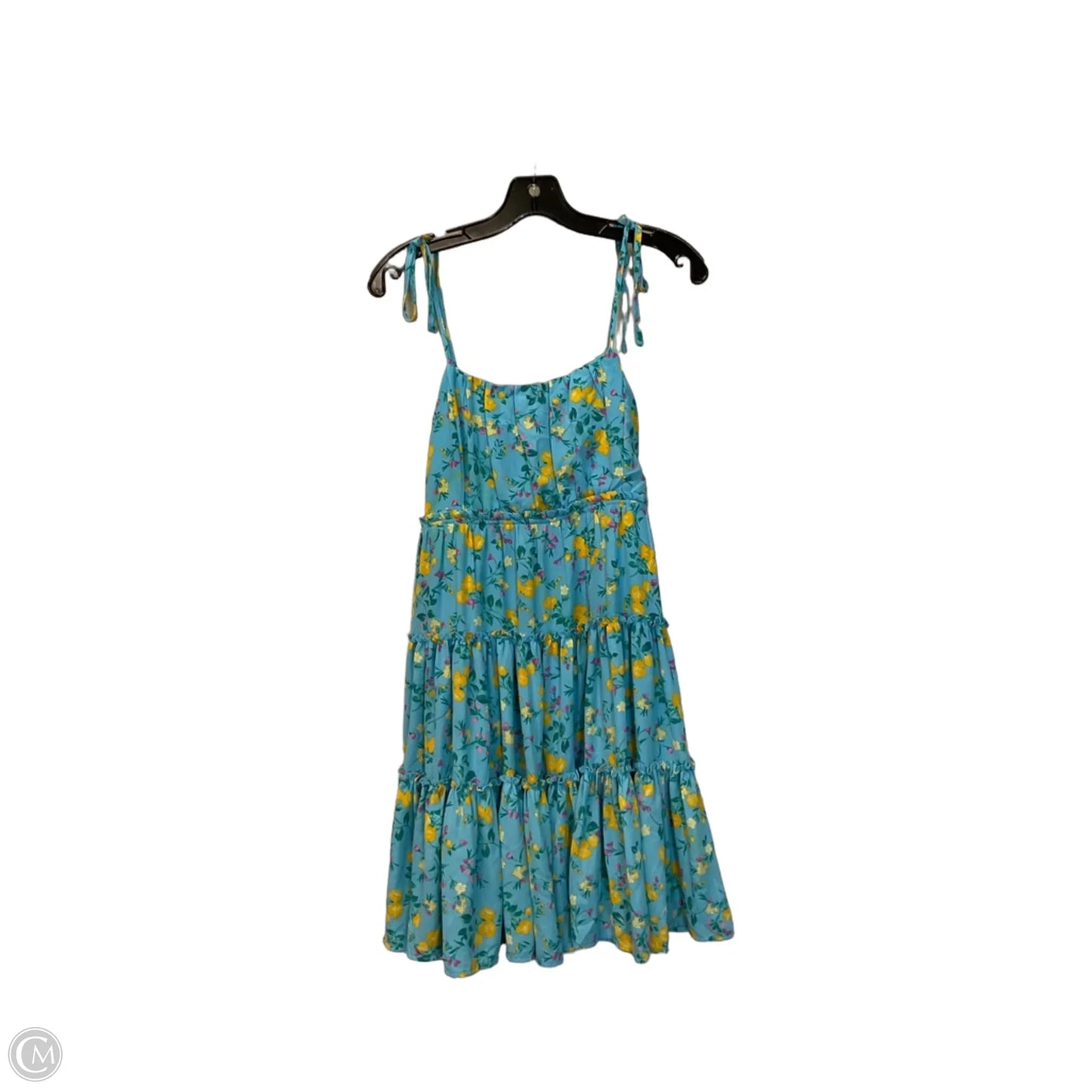 Dress Casual Short By Blu Pepper In Blue, Size: S