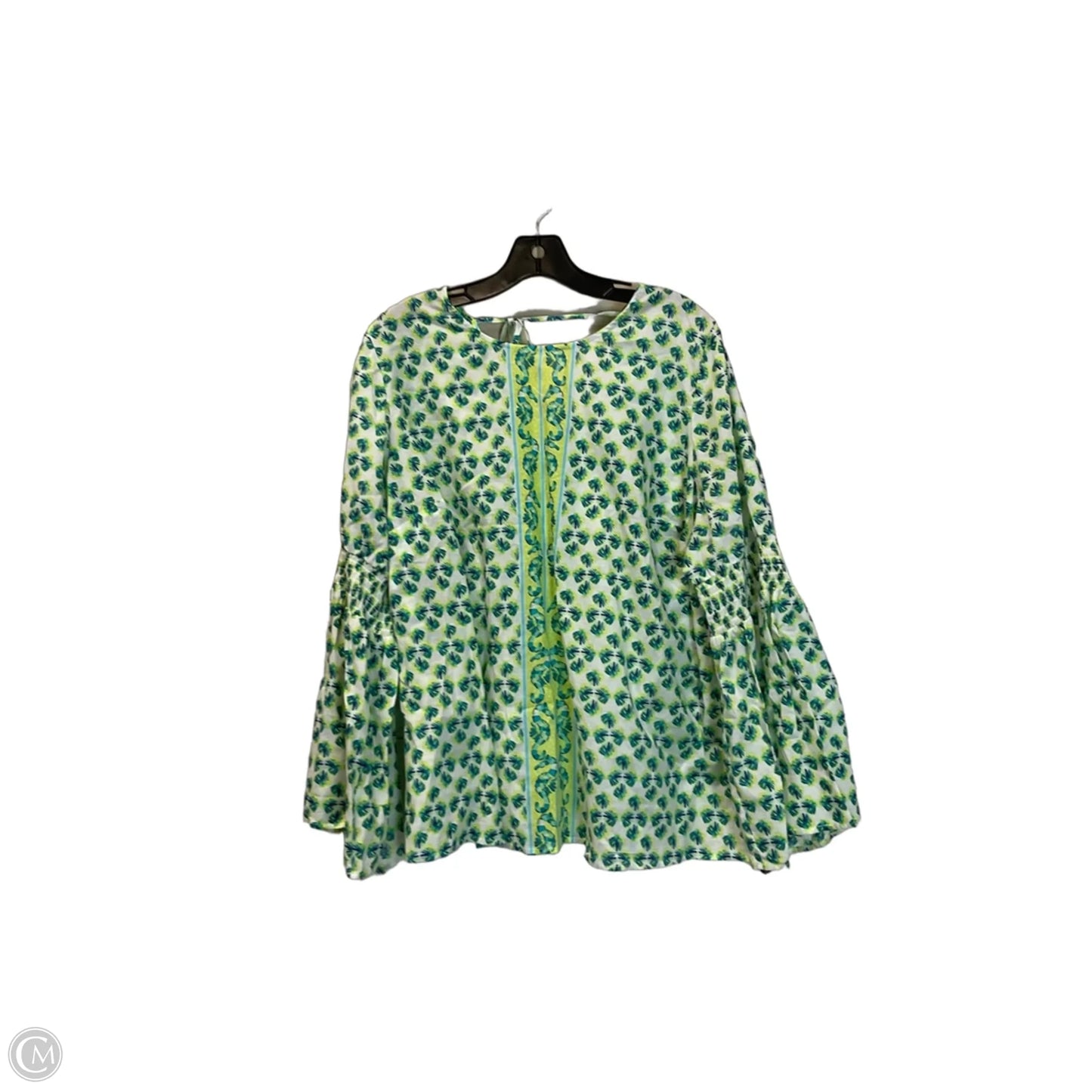 Top Long Sleeve By Crown And Ivy In Green, Size: 2x