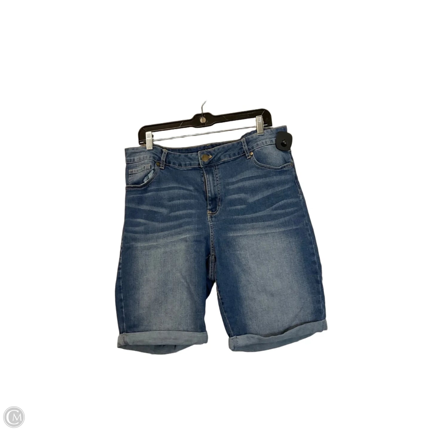 Shorts By D Jeans In Blue Denim, Size: 18