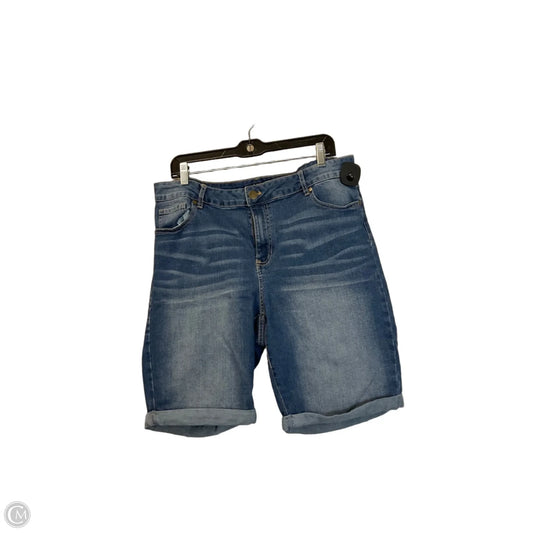 Shorts By D Jeans In Blue Denim, Size: 18