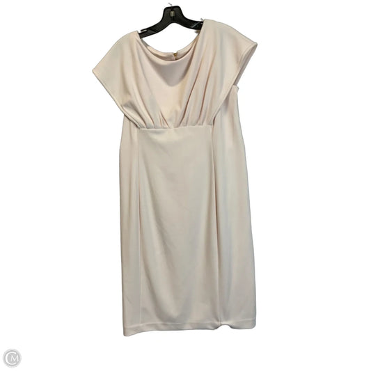 Dress Work By Calvin Klein In Pink, Size: 12