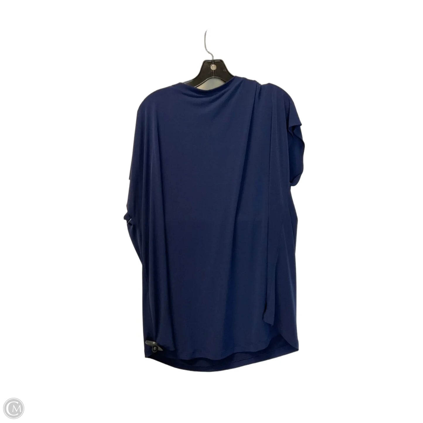 Top Short Sleeve Basic By Chicos In Blue, Size: Xl