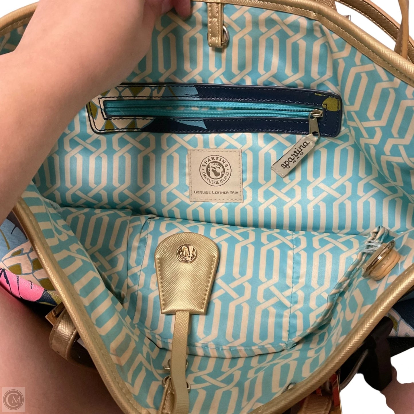 Handbag By Spartina, Size: Large