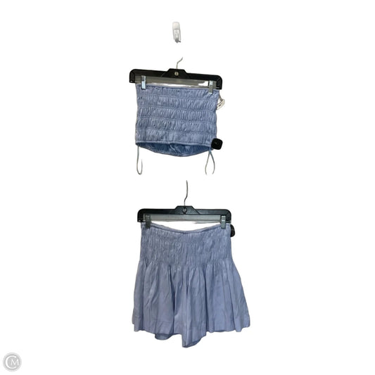 Skirt Set 2pc By Cmc In Blue, Size: S